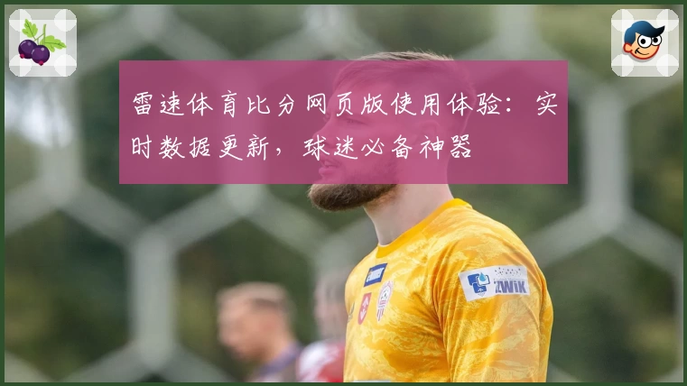 雷速体育比分网页版使用体验:实时数据更新,球迷必备神器